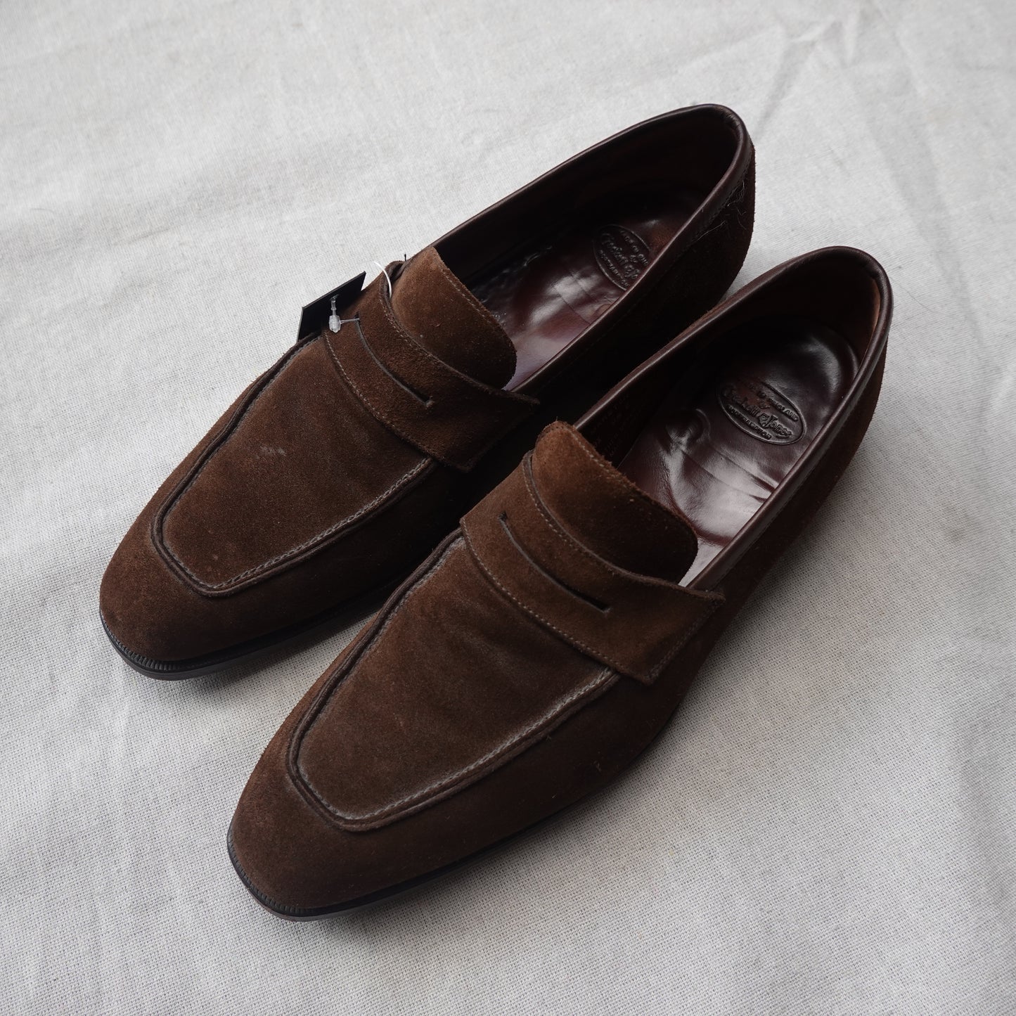 Crockett & Jones Suede Loafer - Size 10.5M