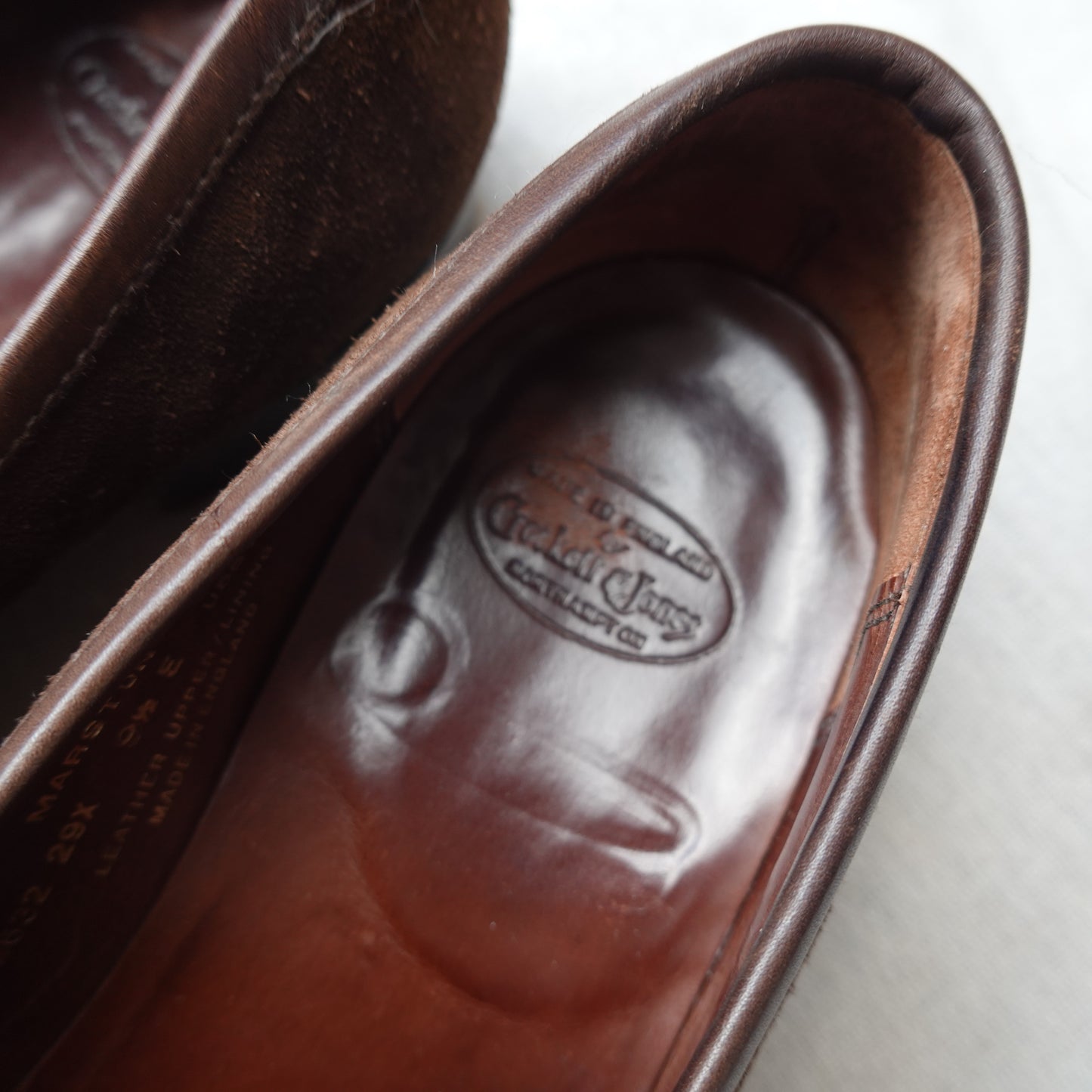 Crockett & Jones Suede Loafer - Size 10.5M
