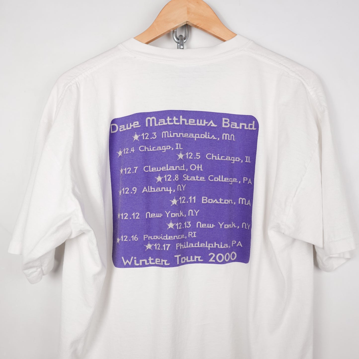 2000 Dave Matthews Band Tee - Size XL