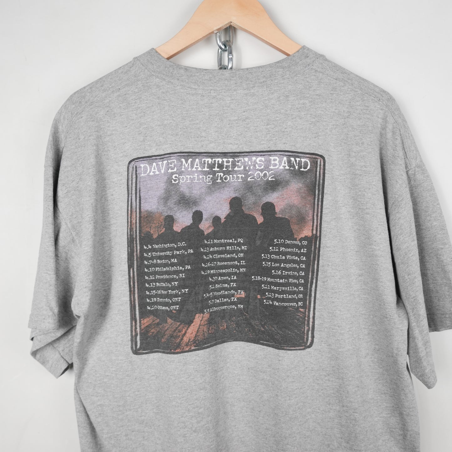 2002 Dave Matthews Band Tee - Size XL
