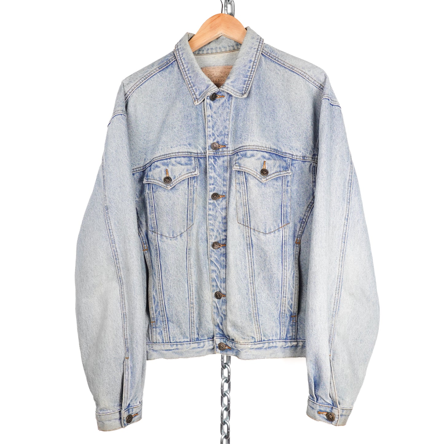 Vintage Light Denim Jacket - Size M