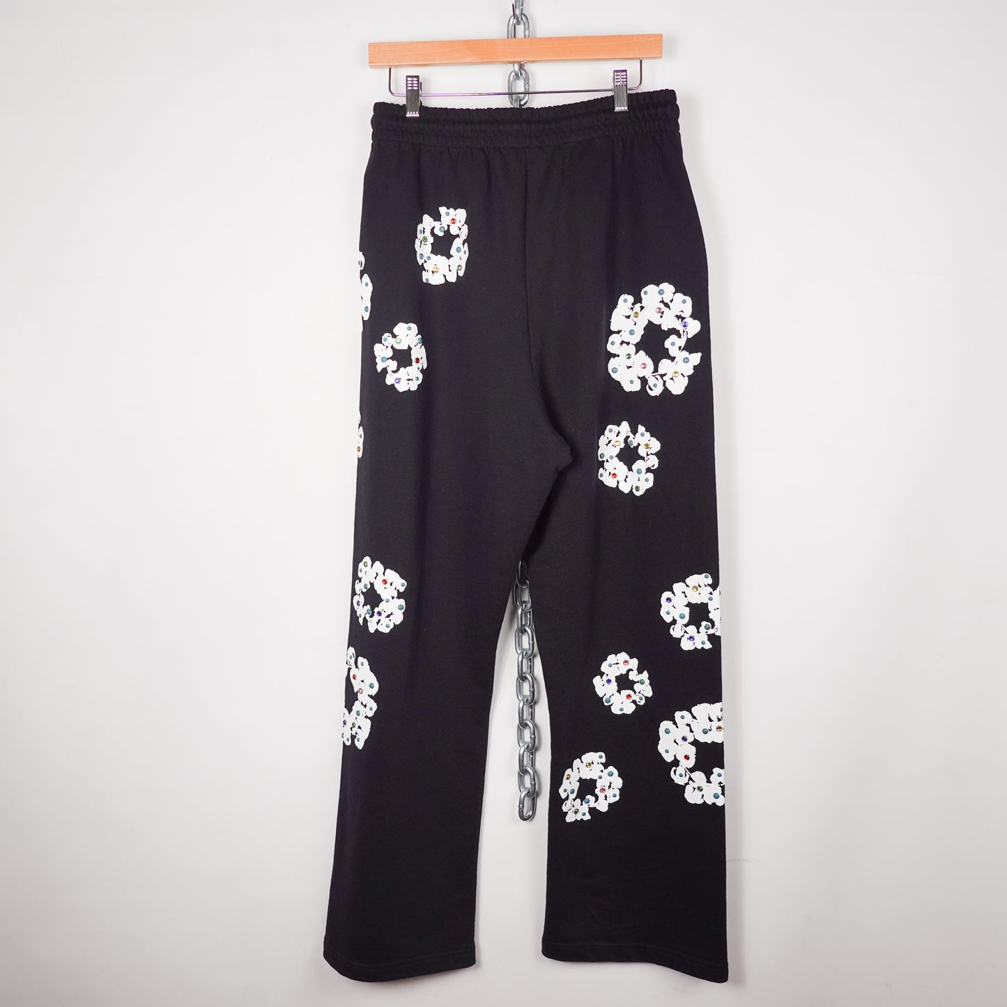 Denim Tears Rhinestone Baggy Sweatpants - Size S