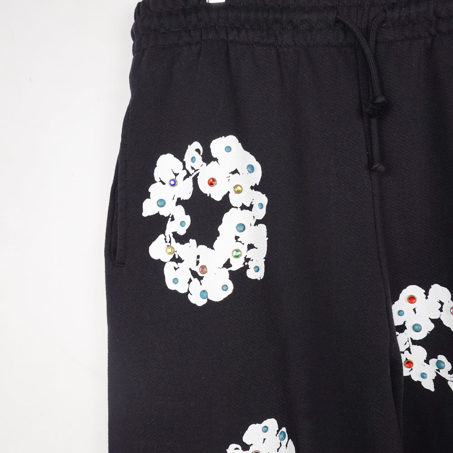 Denim Tears Rhinestone Baggy Sweatpants - Size S