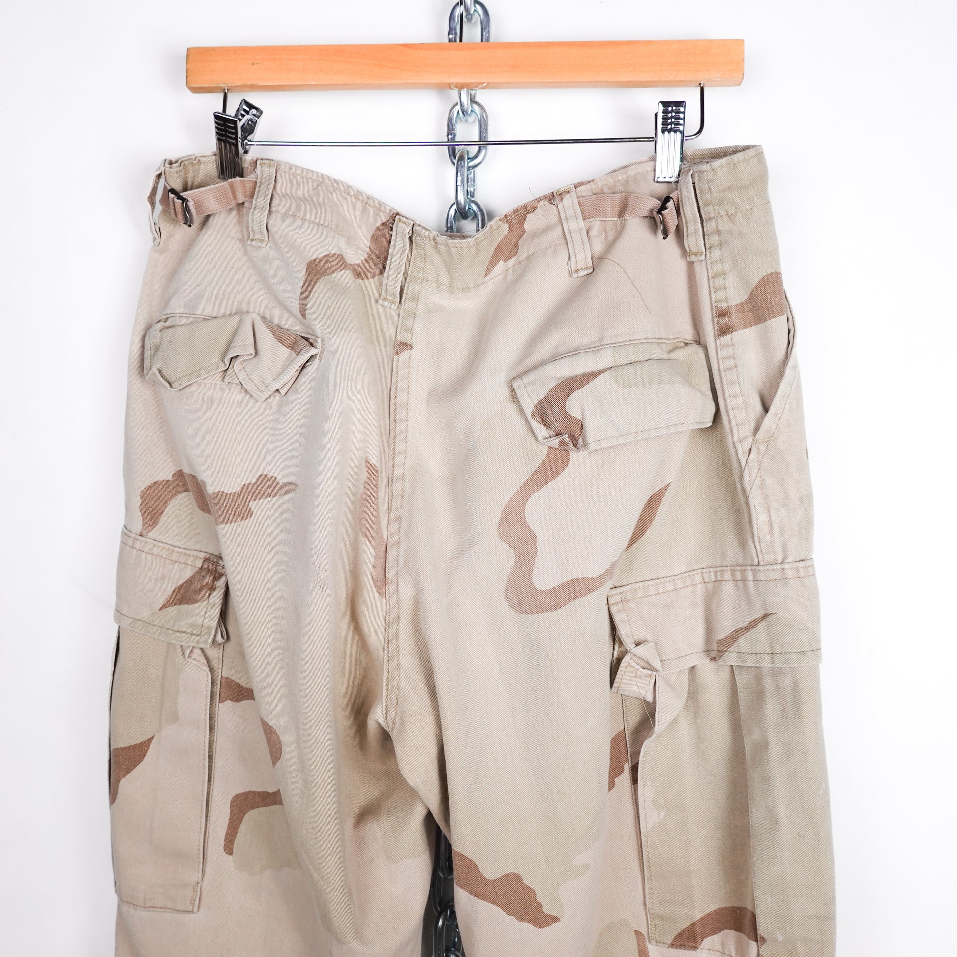 Vintage Desert Camo Pants - Size 32 Back Pockets