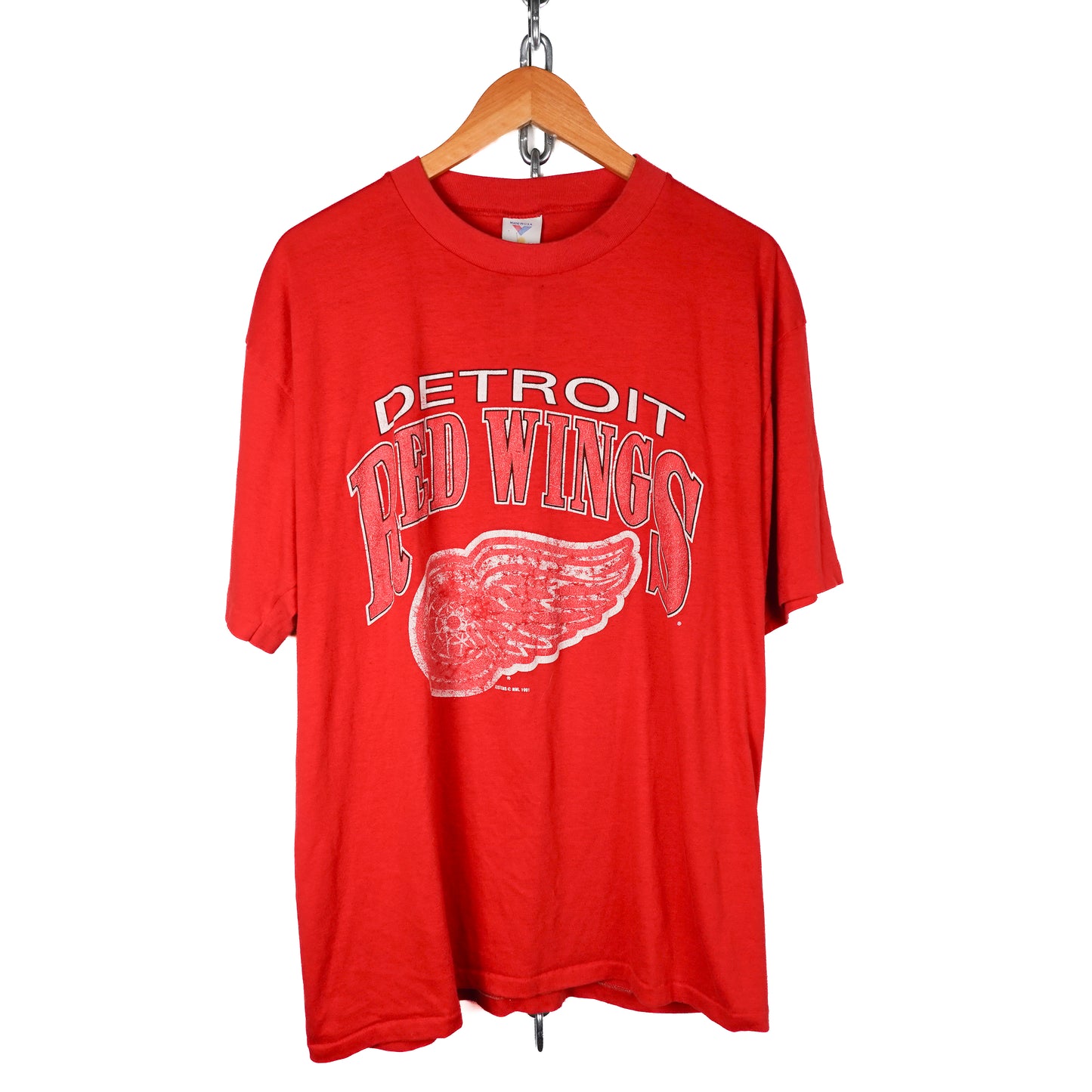 Vintage Detroit Red Wings Tee - Size XL