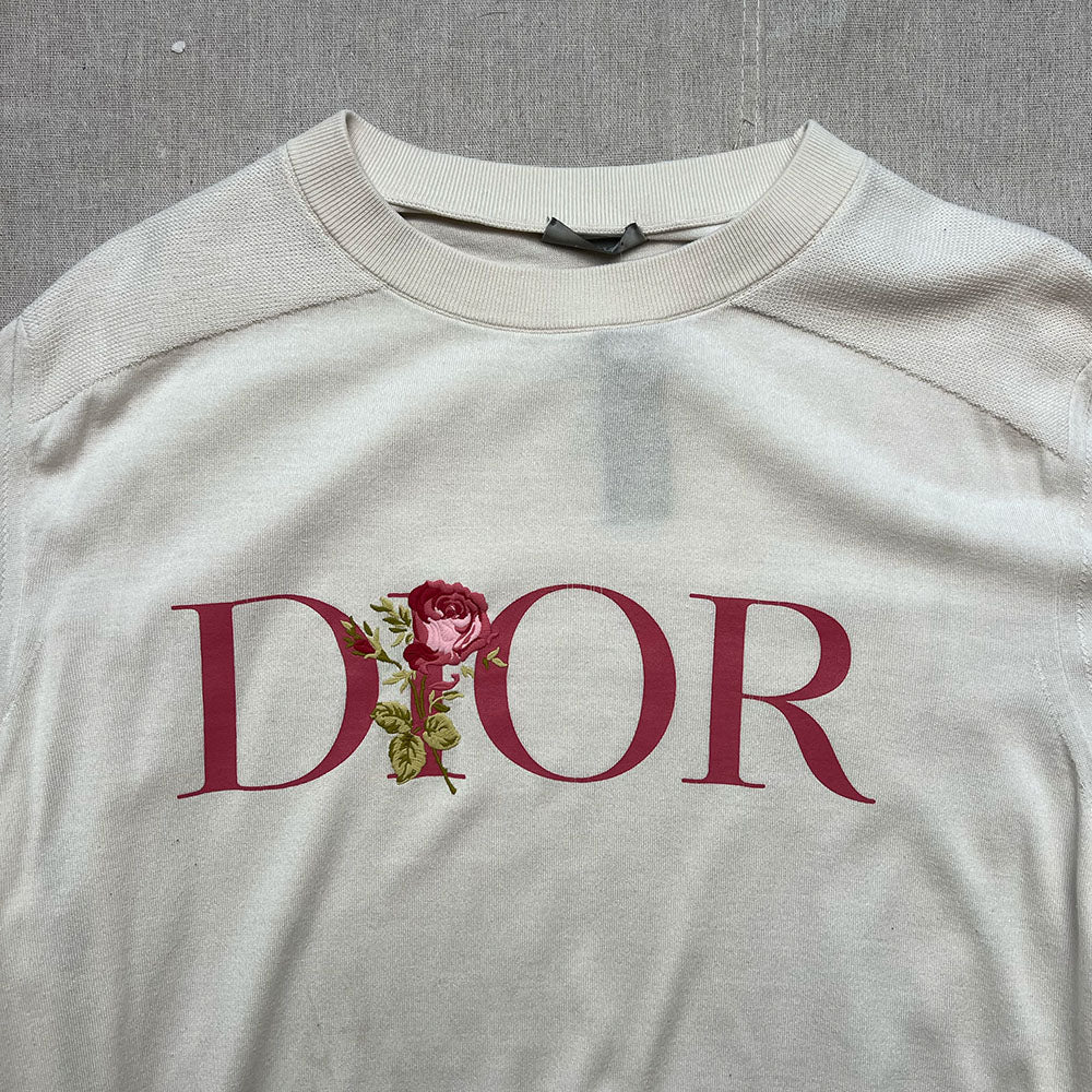 Dior Flower LS Shirt - Size 2XL