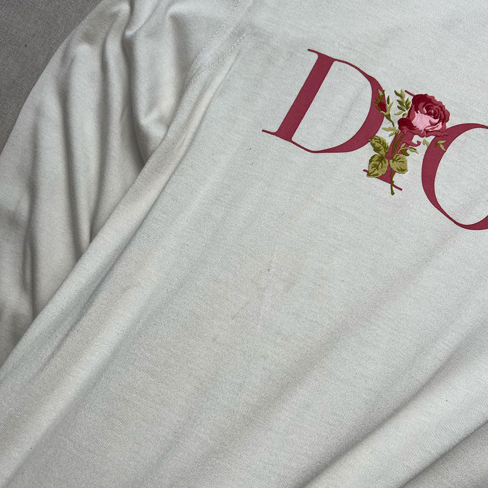 Dior Flower LS Shirt - Size 2XL