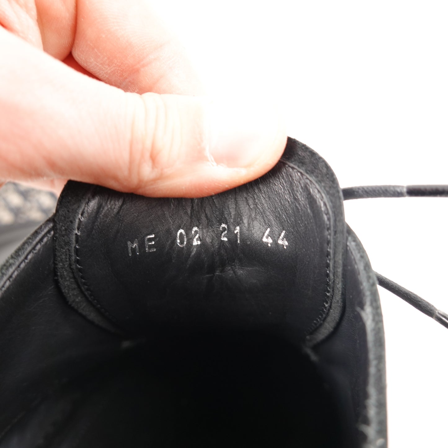 Dior Oblique Leather Derby Shoes - Size 44