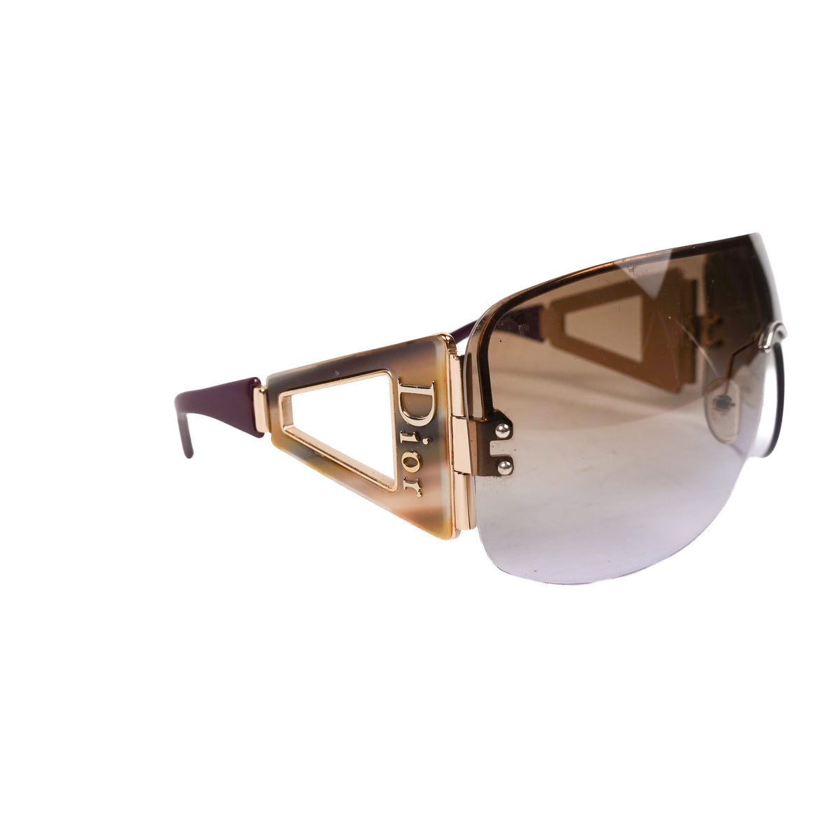 Vintage Christian Dior Escrime 1 Shield Sunglasses