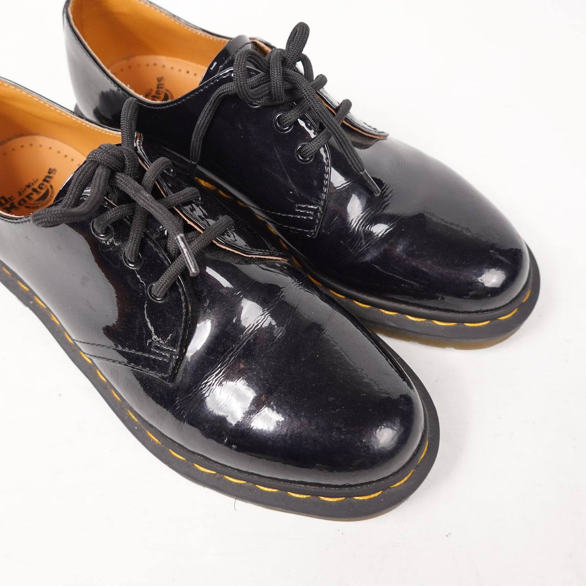 Dr. Martens 1461 Patent Leather Oxford Shoes - Women's 8