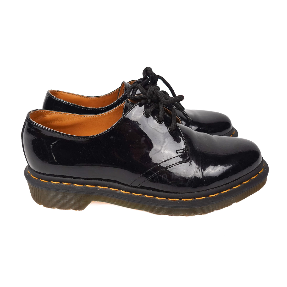 Dr. Martens 1461 Patent Leather Oxford Shoes - Women's 8