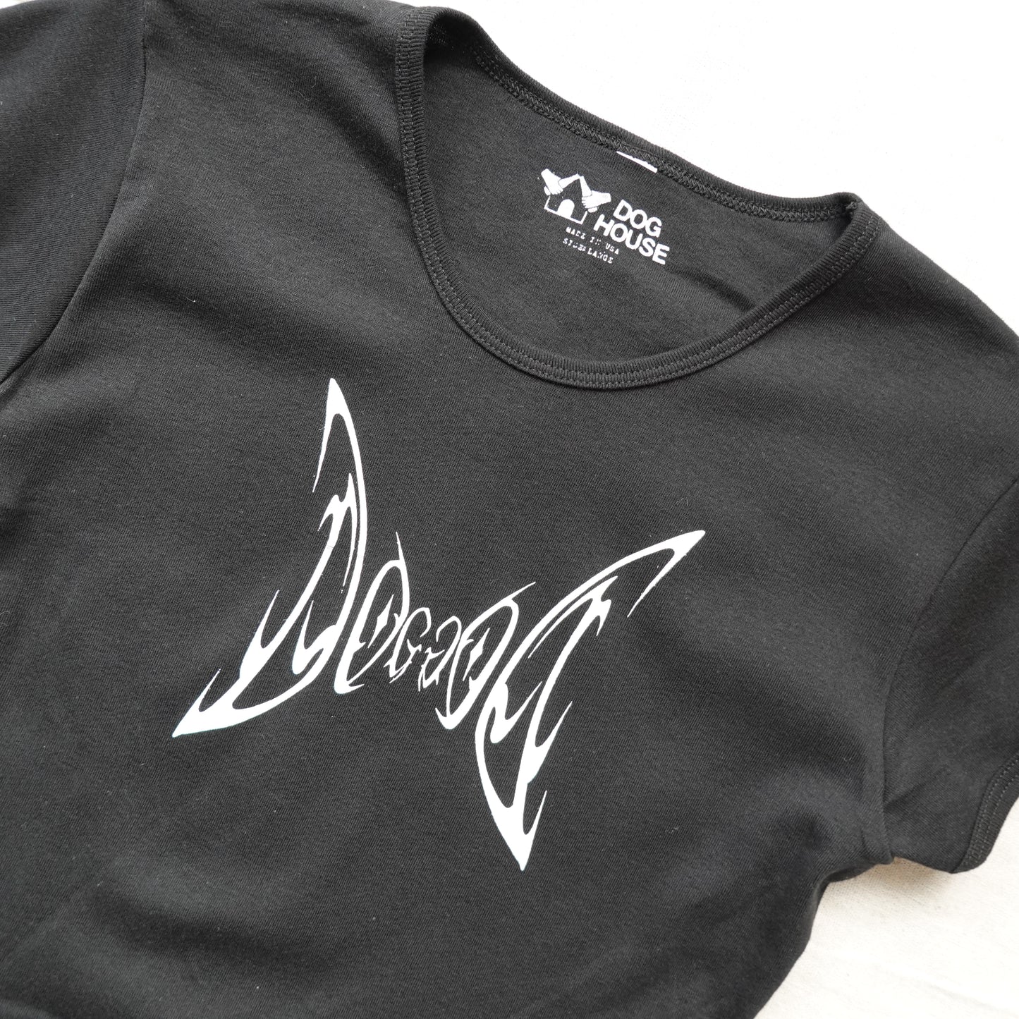 DogHouse© Black Baby Ringer Tee - Multiple Size