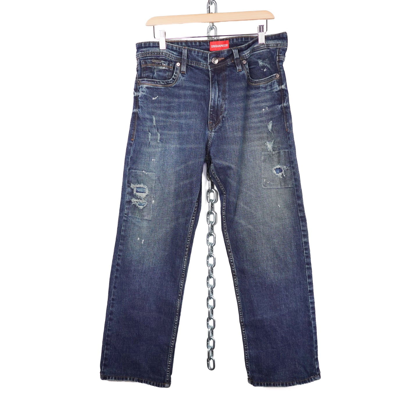 Dsquared2 Distressed Jeans - Size 34
