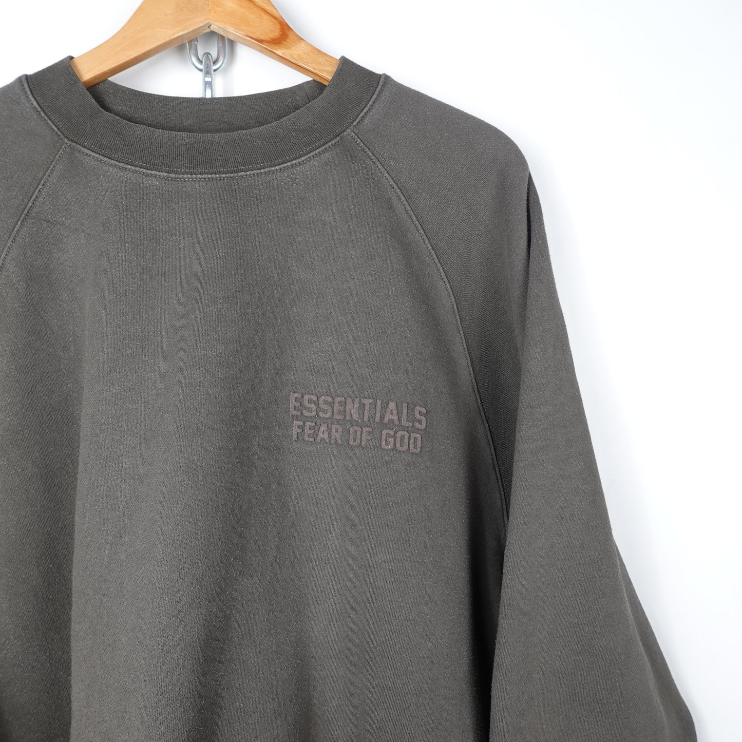 FOG Essentials Dark Brown Crewneck - Size L