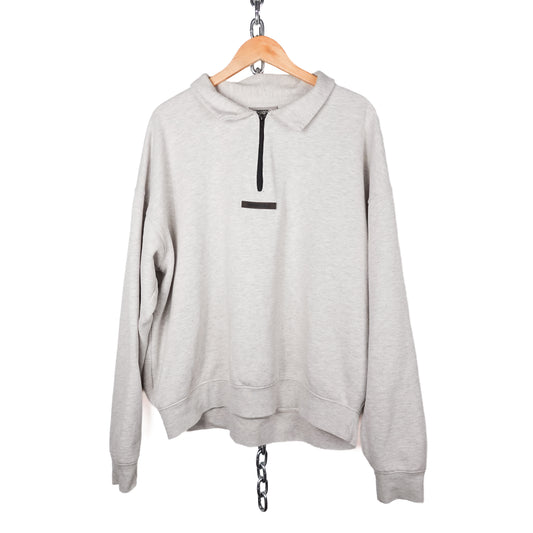 FOG Essentials 1/4 Zip Sweater - Size L