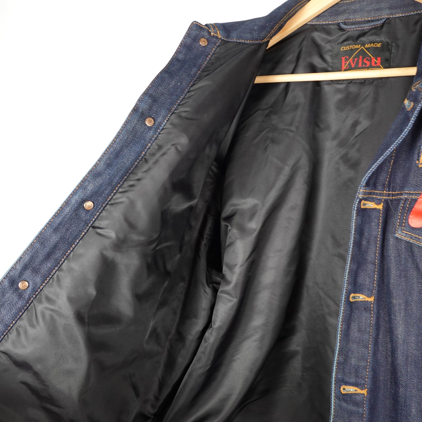 Evisu Denim Jacket - Size XL