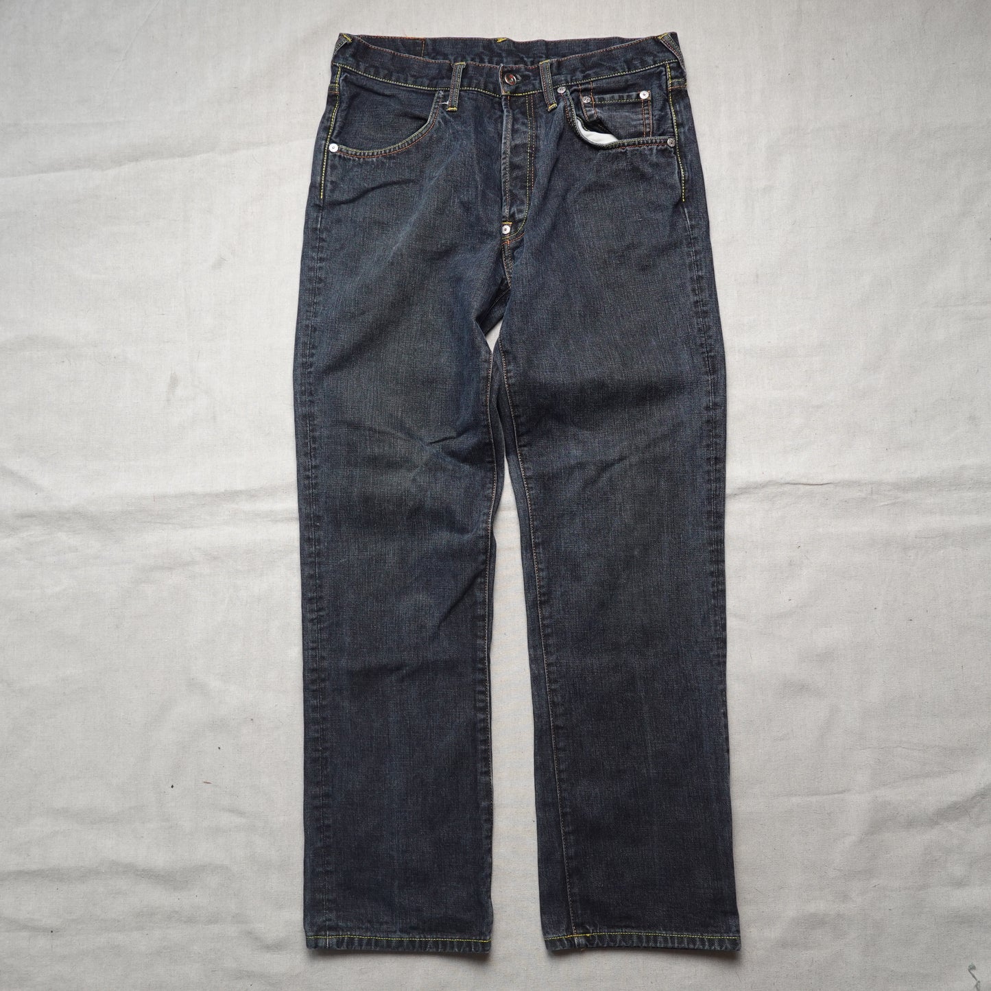 Evisu Blue Seagulls Denim - Size 32