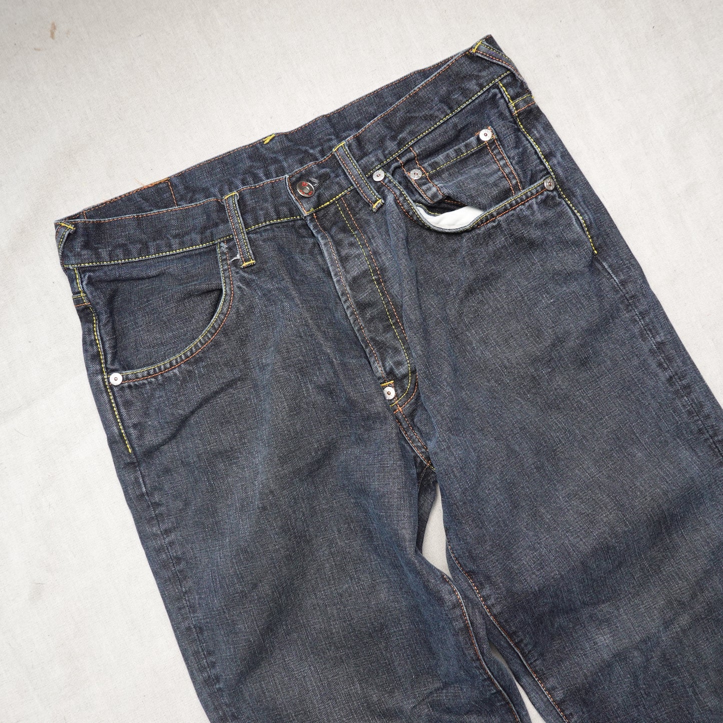 Evisu Blue Seagulls Denim - Size 32