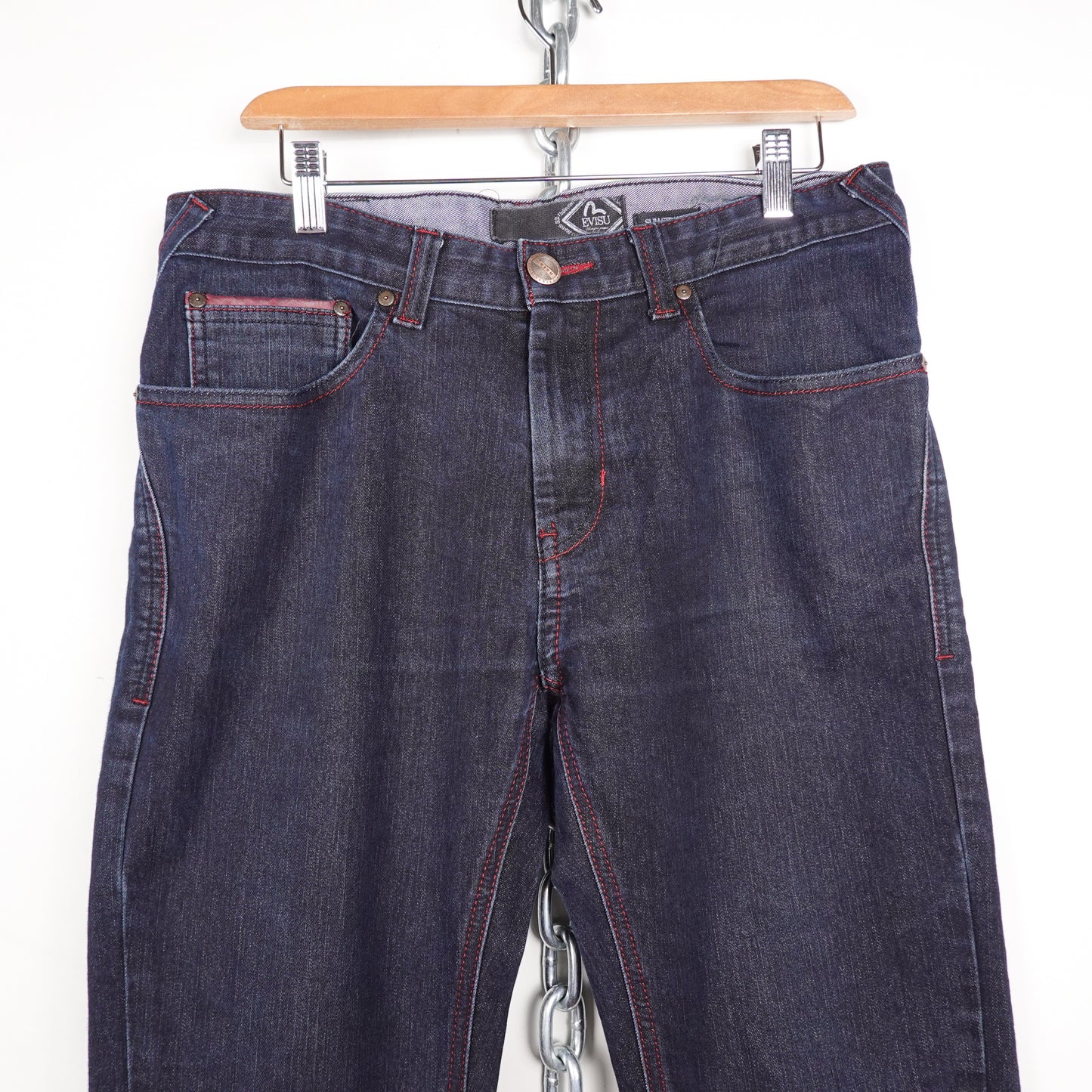 Evisu Dark Red Seagull Pant - Size 32