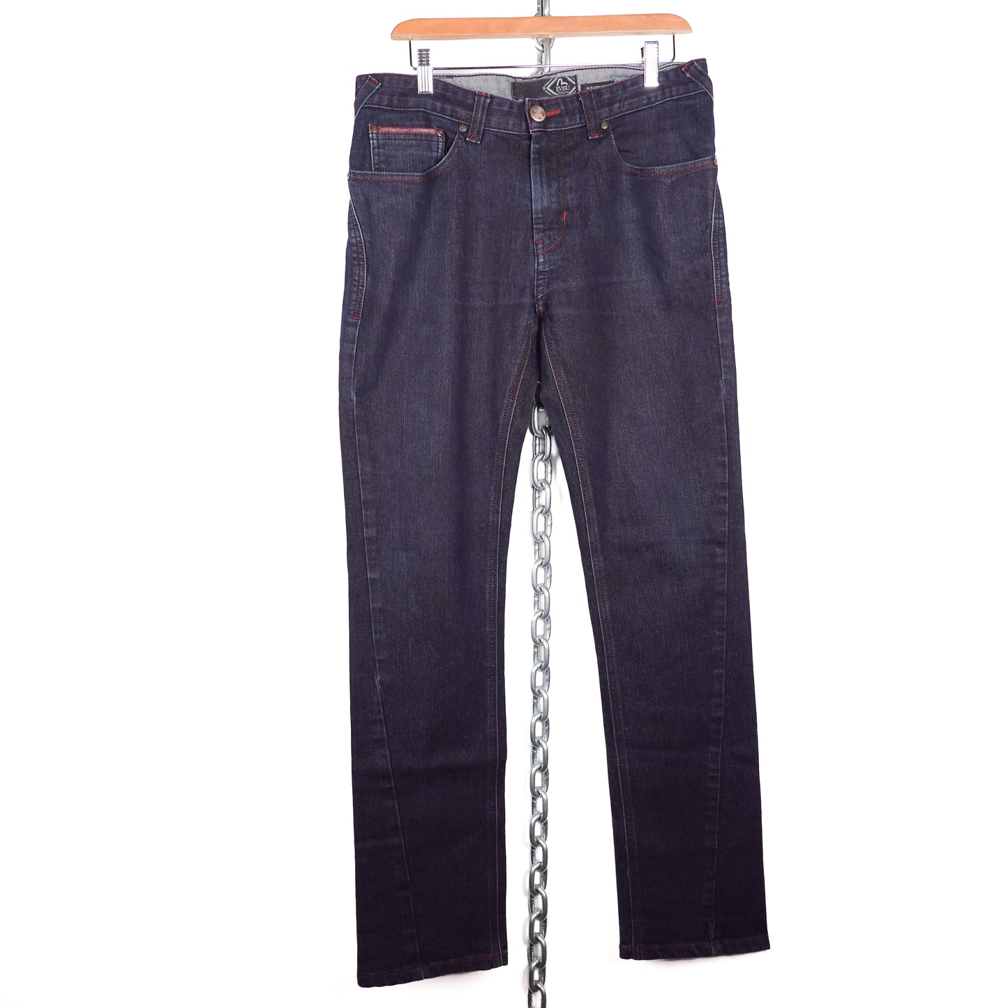 Evisu Dark Red Seagull Pant - Size 32
