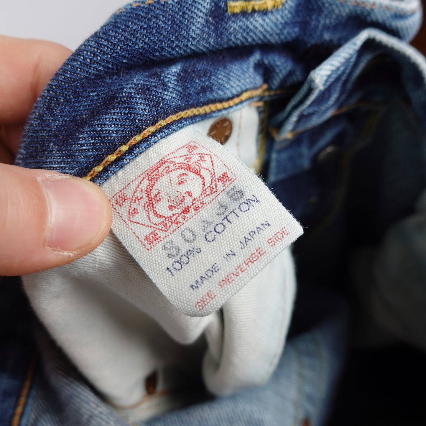 Evisu No.2 Faded Denim - Size 28