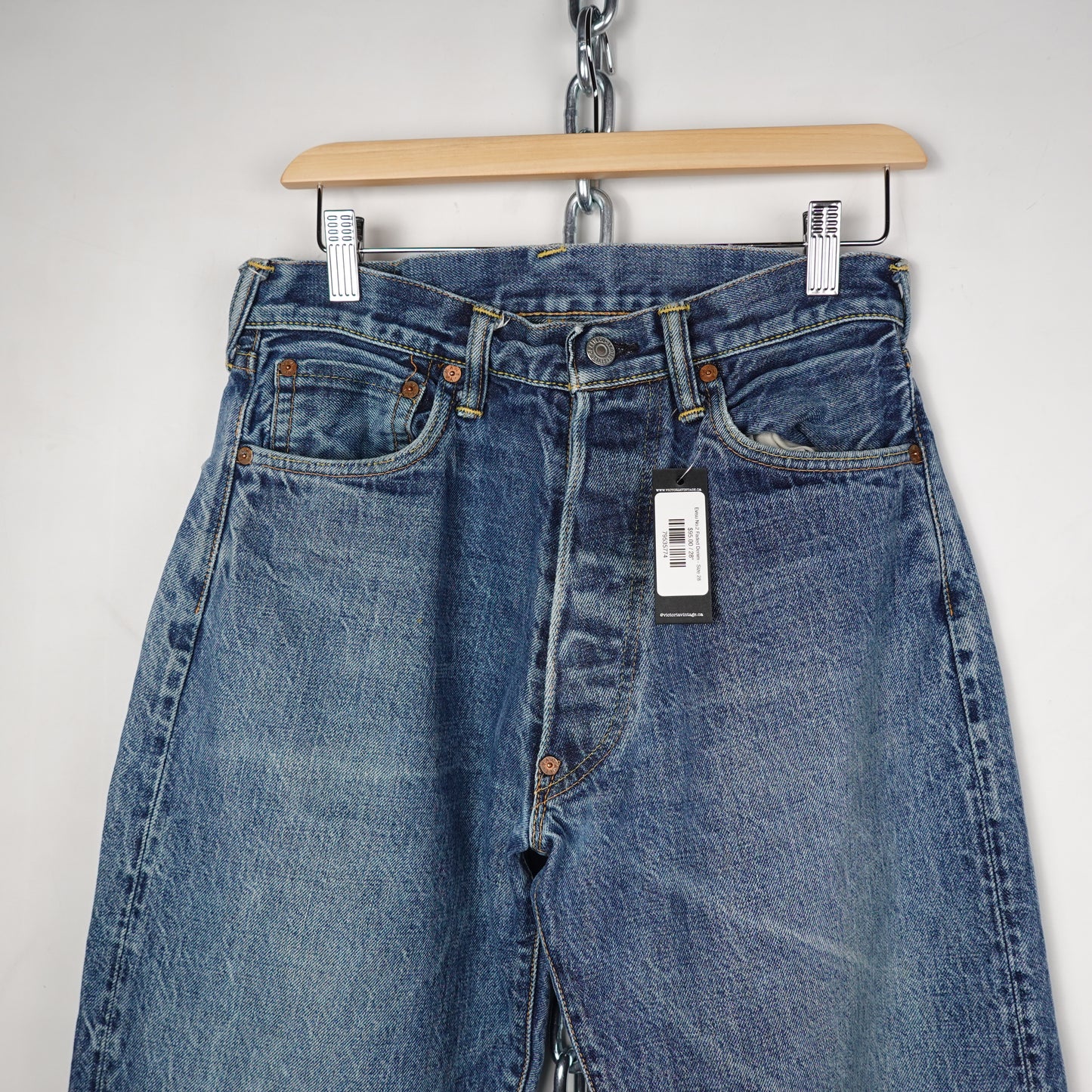 Evisu No.2 Faded Denim - Size 28