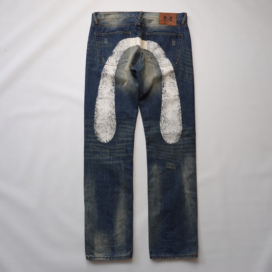 Evisu Big Logo Denim - Size 36
