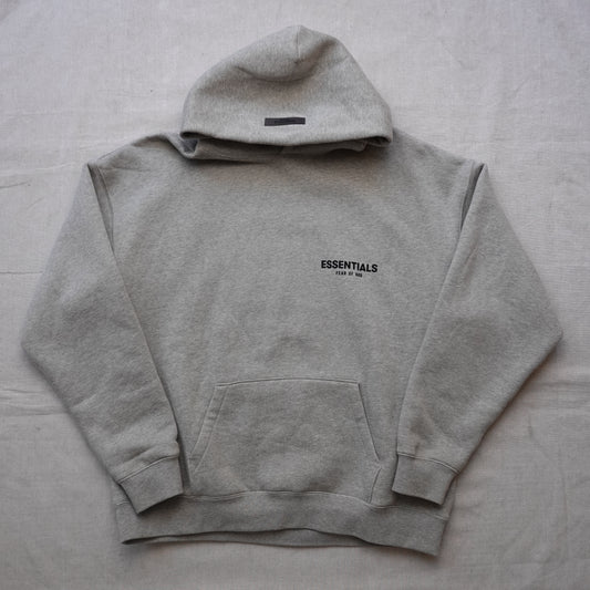 Essentials Dark Oatmeal Hoodie - Size L