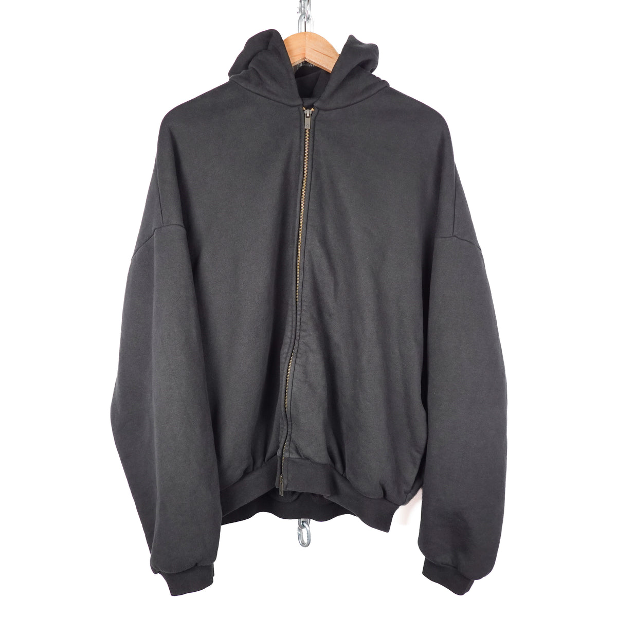 FOG Essentials State Zip Up Oversized Hoodie - Size M