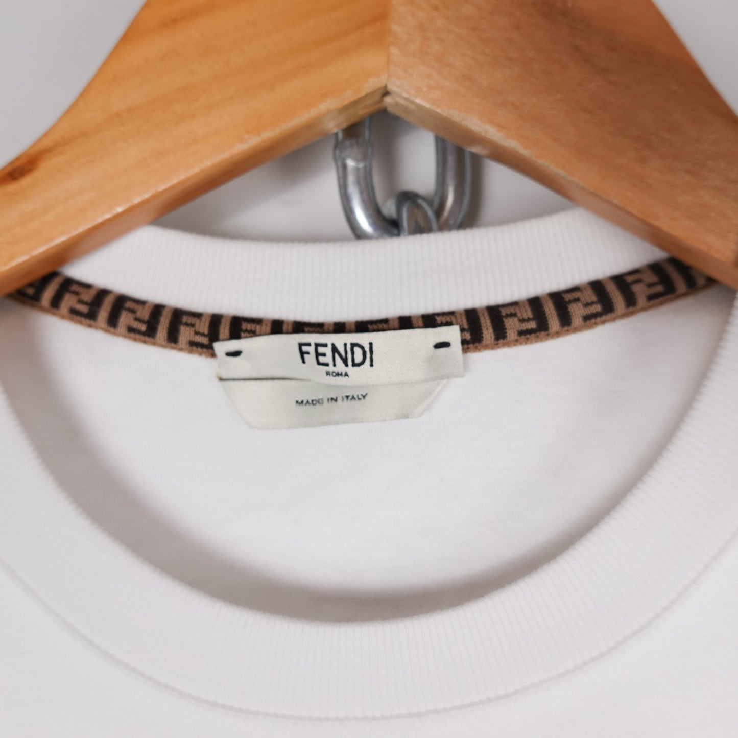 Fendi Spellout Tee - Size XS
