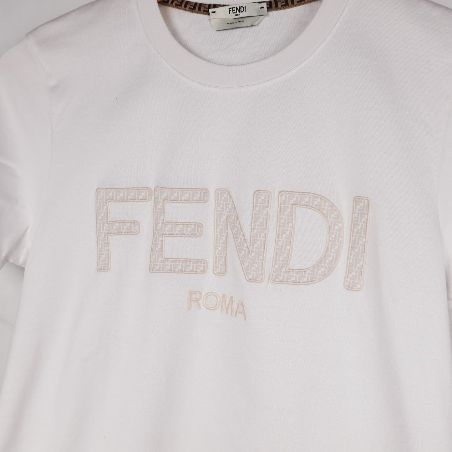 Fendi Spellout Tee - Size XS