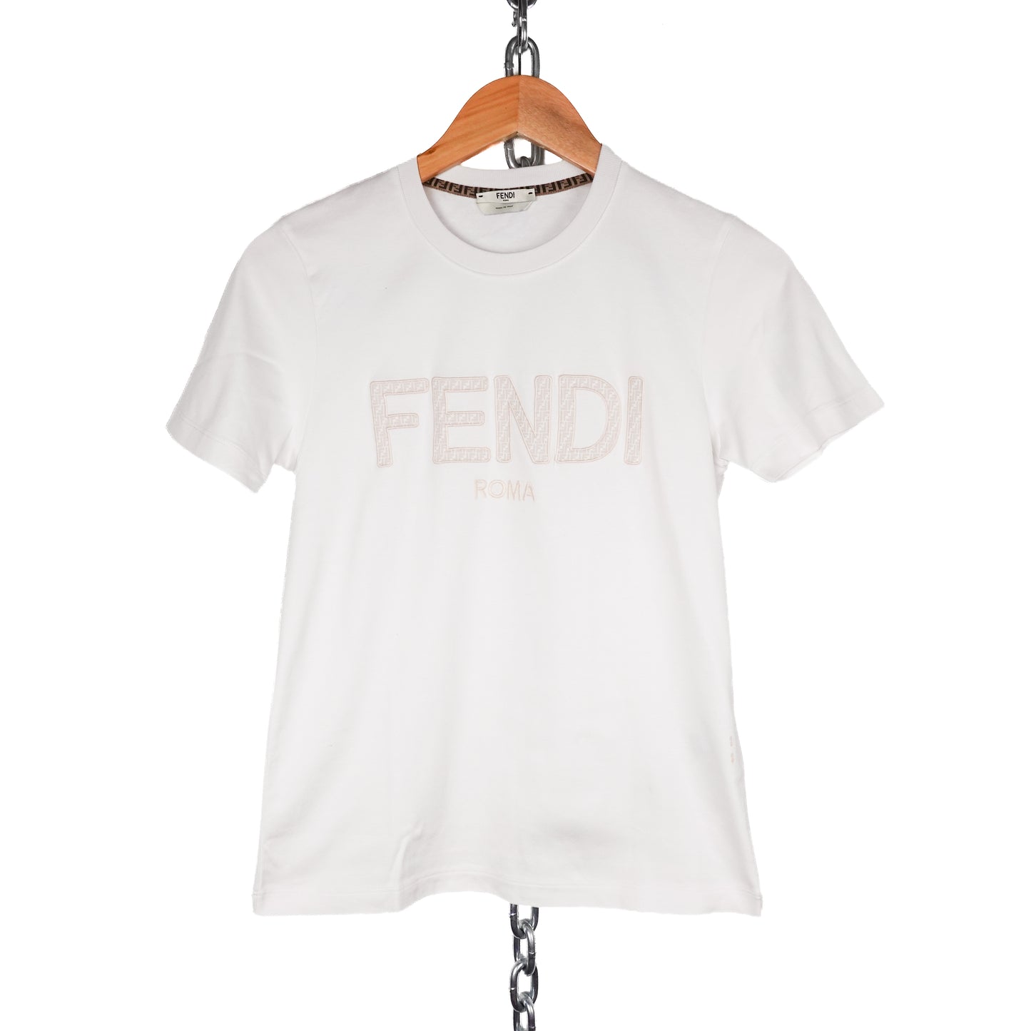 Fendi Spellout Tee - Size XS