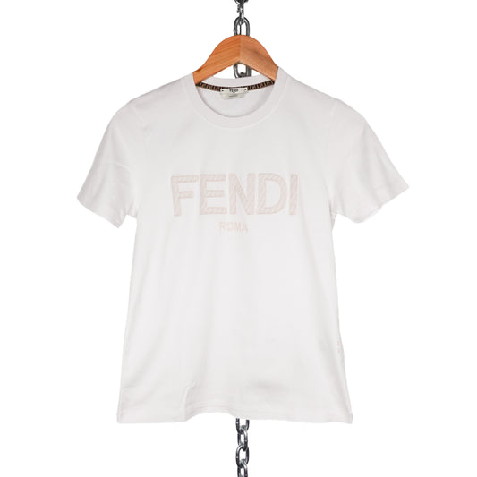 Fendi Spellout Tee - Size XS