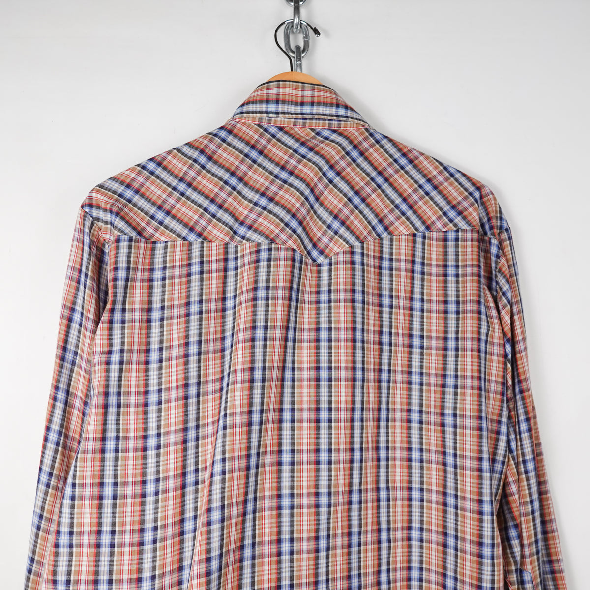 Vintage Pearl Snap Button up - Size L