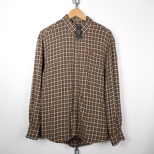 Arnold Palmer Brown Flannel - Size L