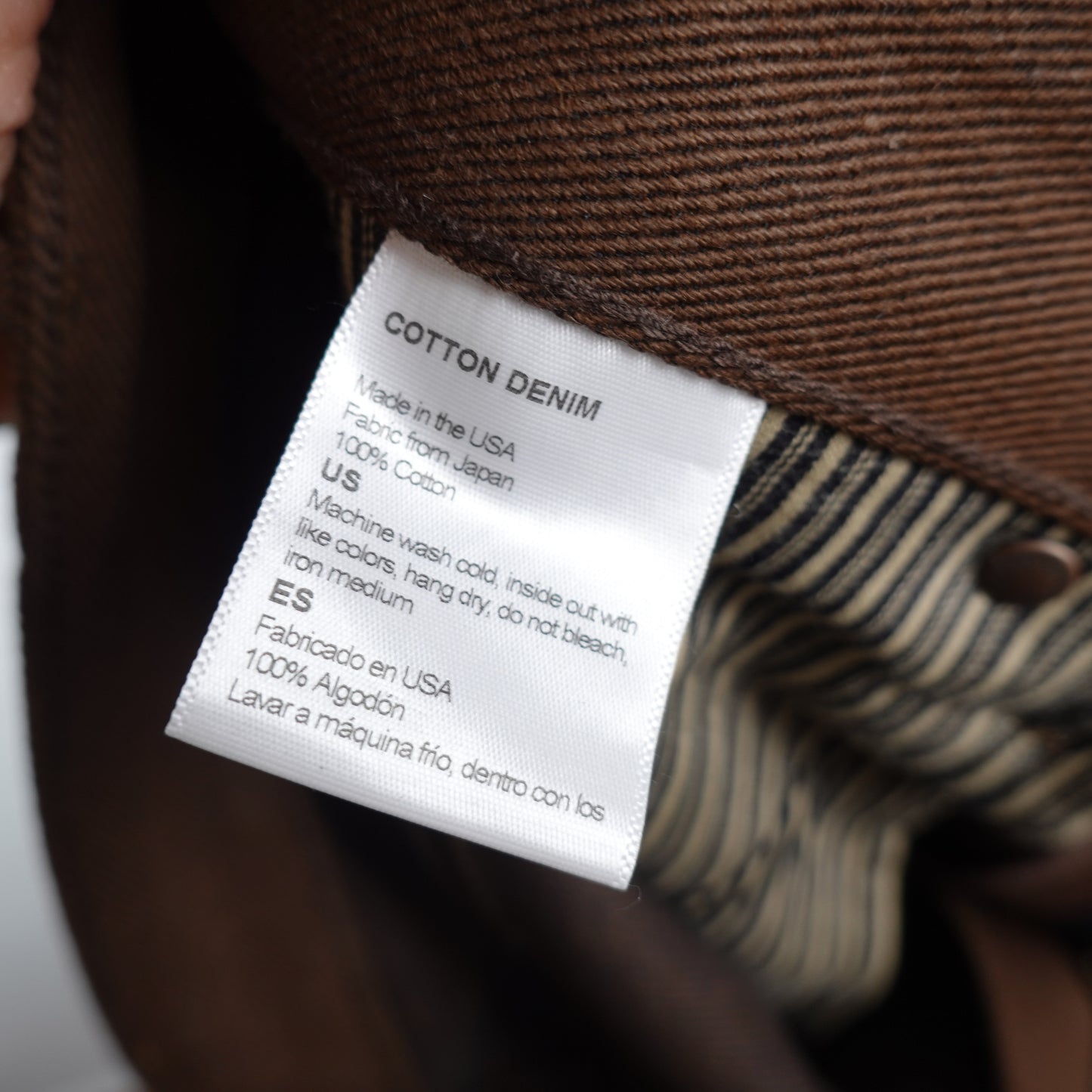 Freenote Wilkes Western 15oz Selvedge Pant - Size 30