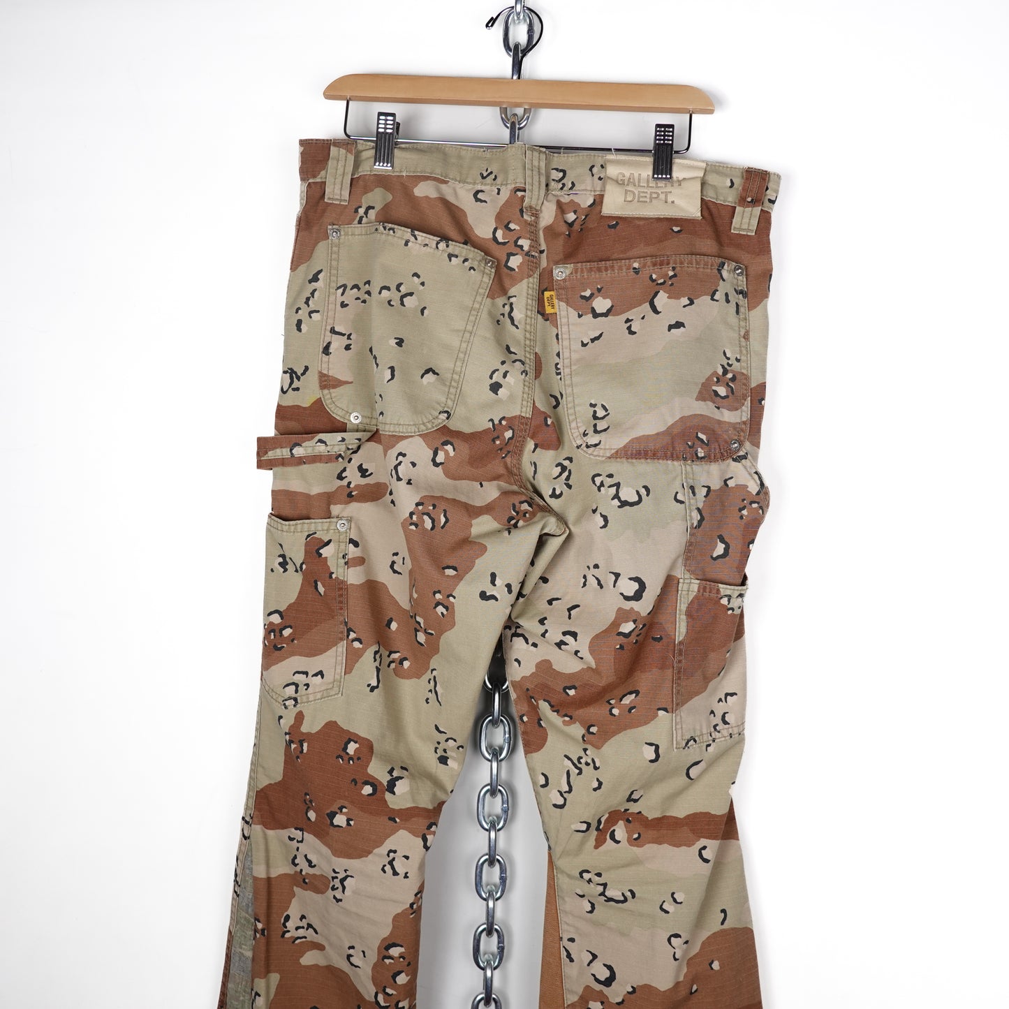 Gallery Dept. Chocolate Chip LA Flare Pants - Size 34
