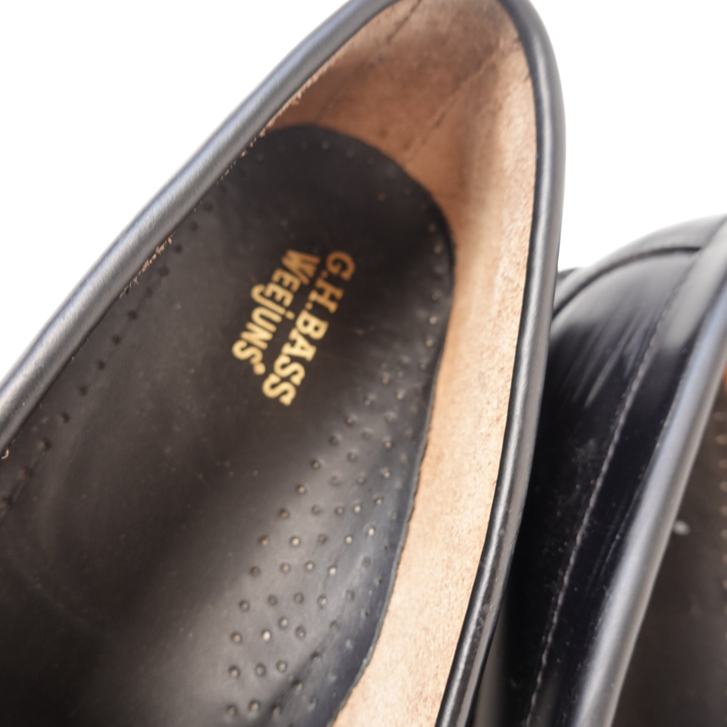 G.H. Bass Lincoln Bit Lug Weejun in Black - Size 9.5