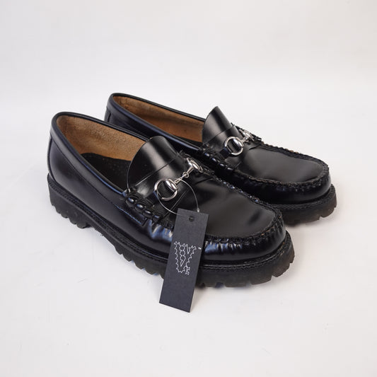 G.H. Bass Lincoln Bit Lug Weejun in Black - Size 9.5