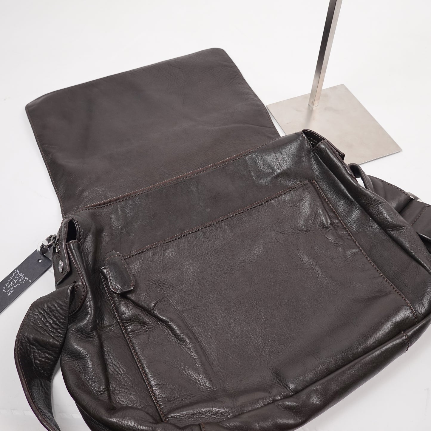 Giorgio Armani Leather Satchel Bag