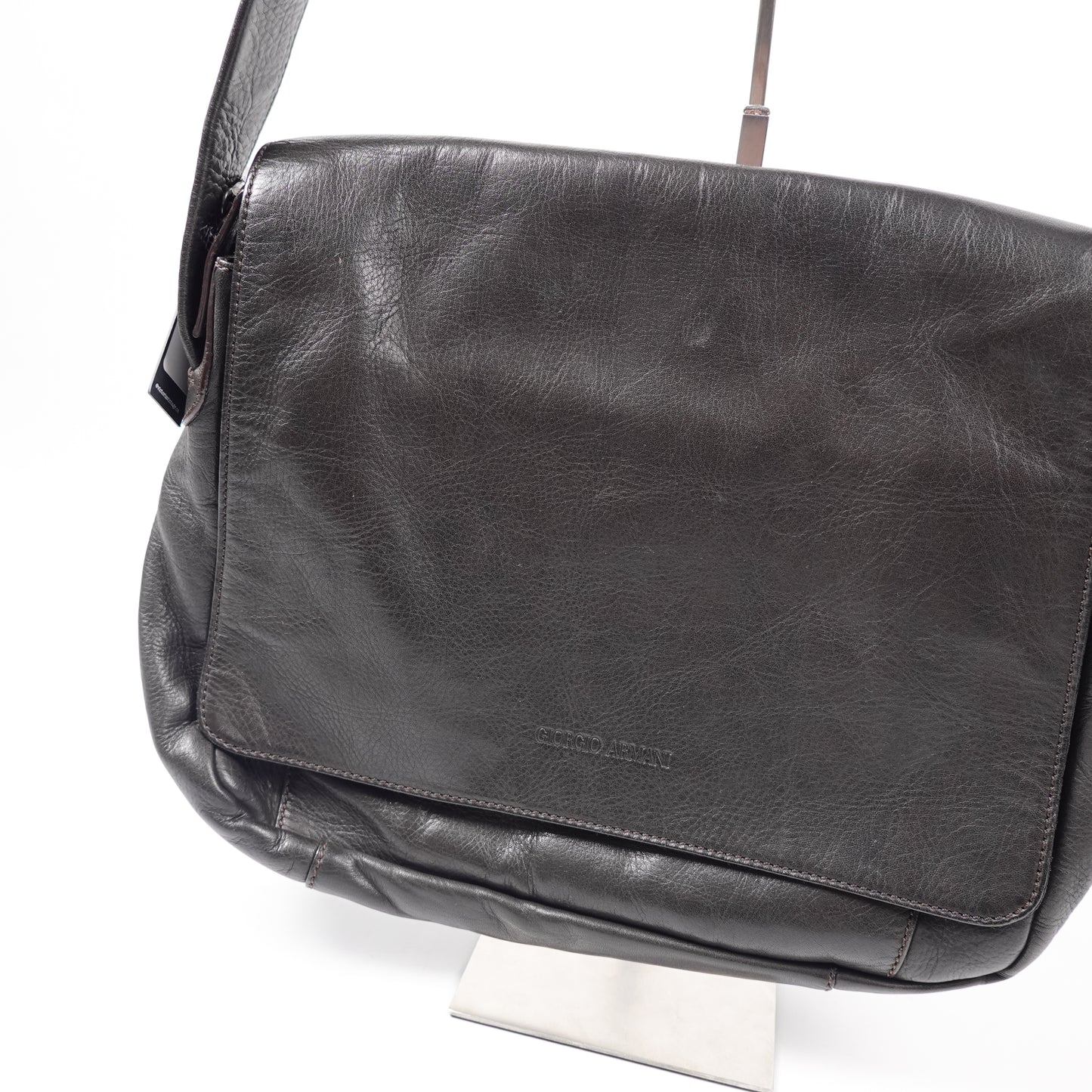 Giorgio Armani Leather Satchel Bag