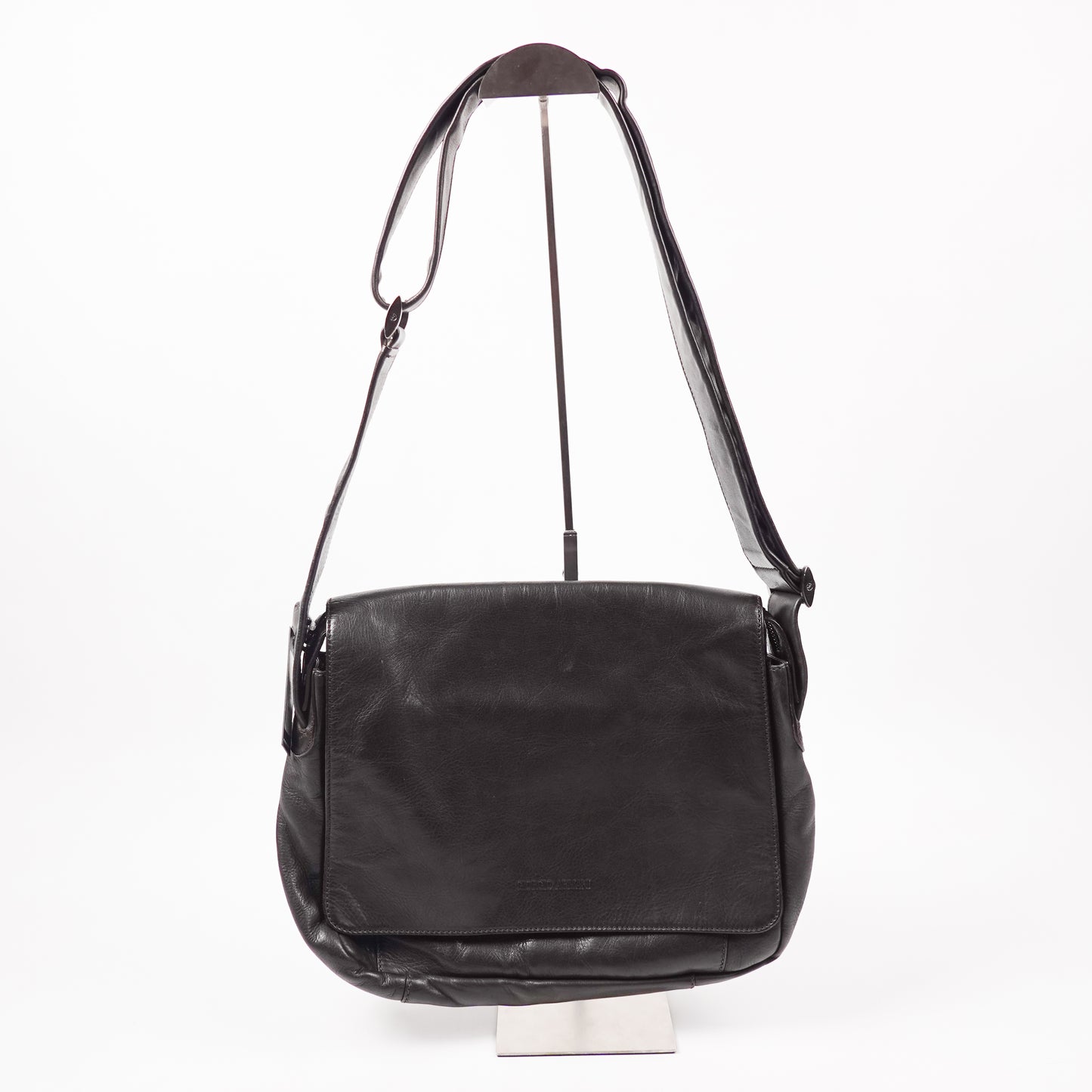 Giorgio Armani Leather Satchel Bag