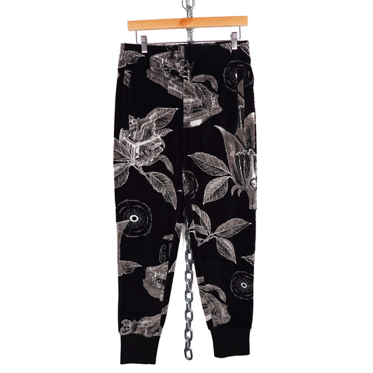 Givenchy Floral Schematics Velvet Track Pants - Size M