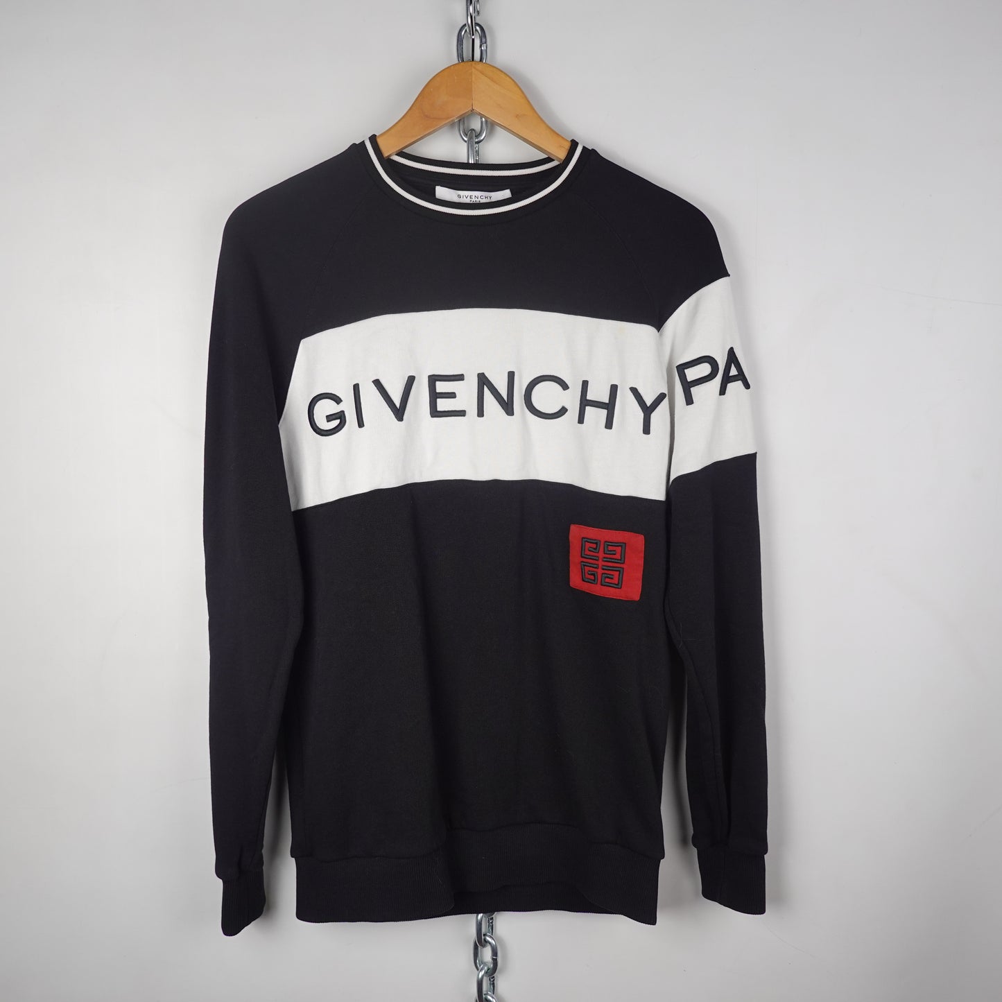 Givenchy Spellout Oversized Crewneck - Size XS