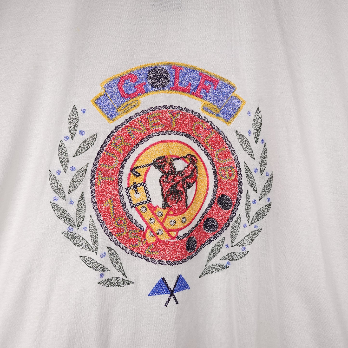 Vintage Golf Turney Club Tee- Size M