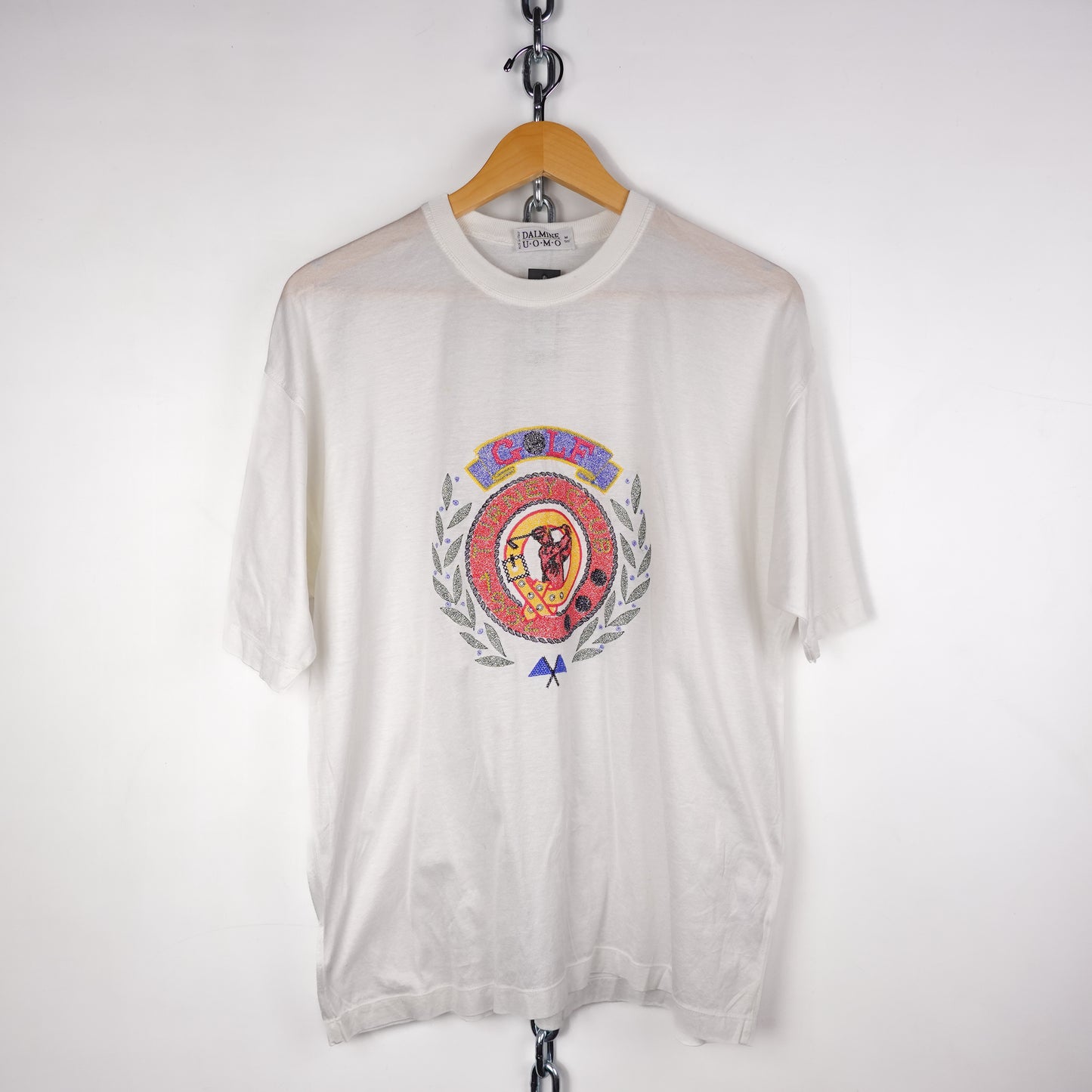 Vintage Golf Turney Club Tee- Size M