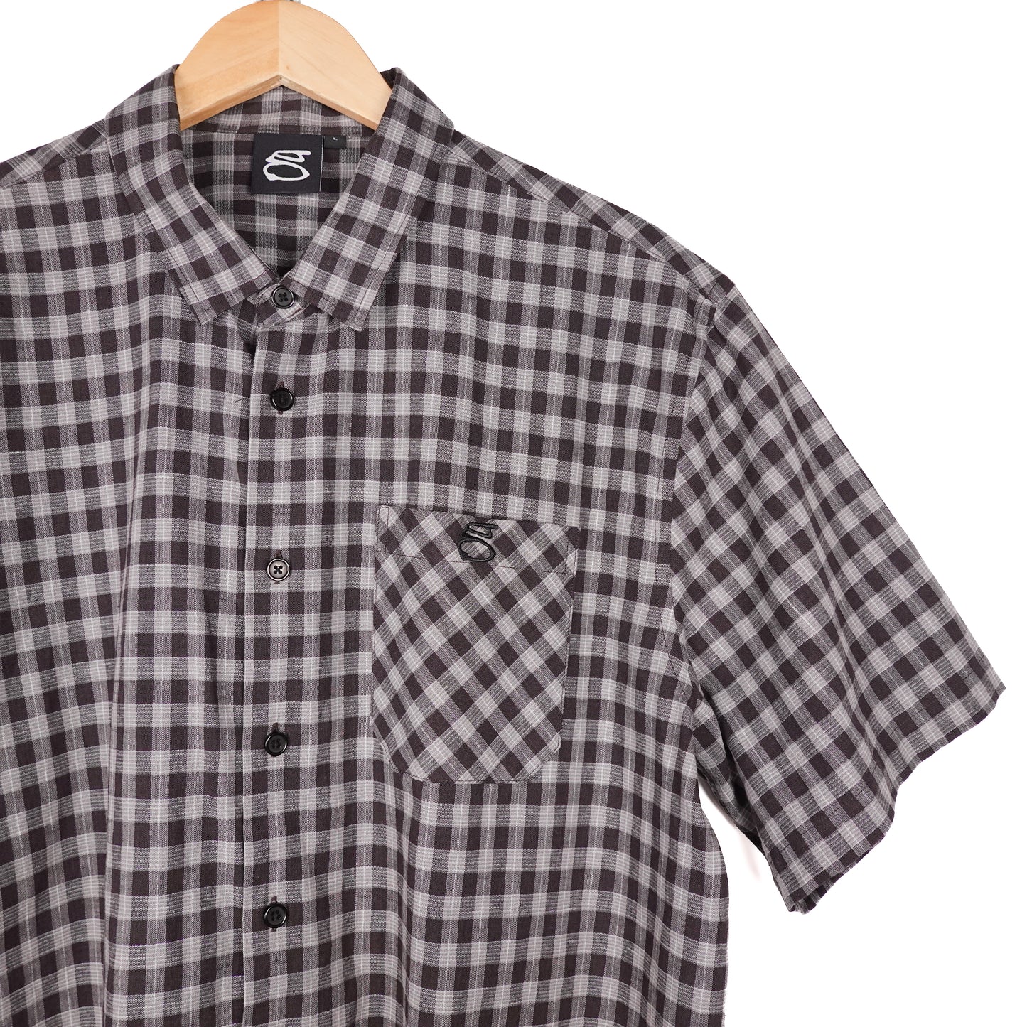 Good News SS Button Up Shirt - Size L