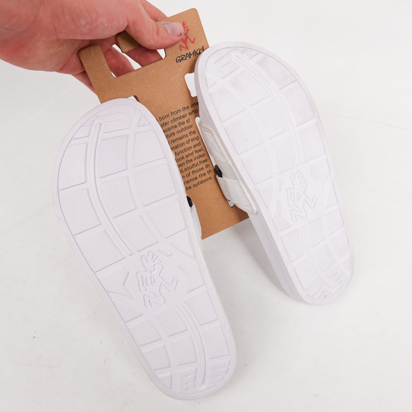 Gramicci White Slides - Size 6