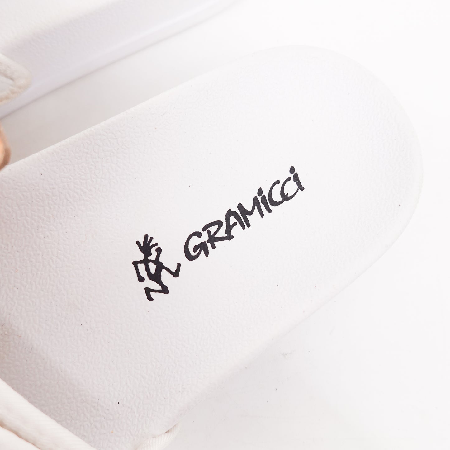 Gramicci White Slides - Size 6