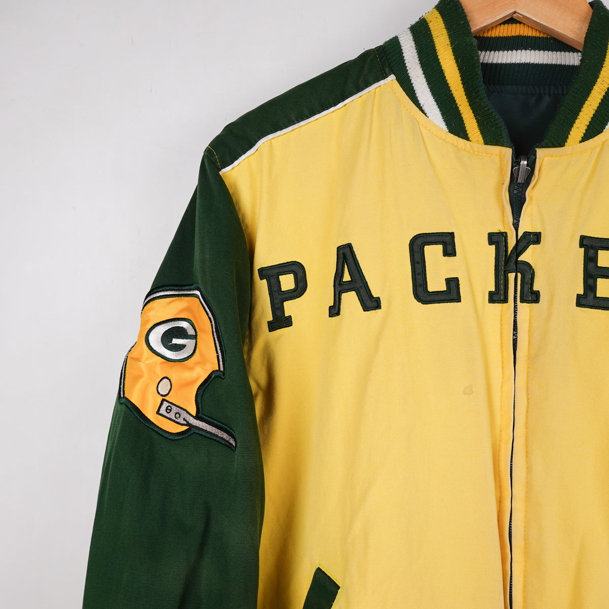 Y2K Green Bay Packers Reversible Jacket - Size S